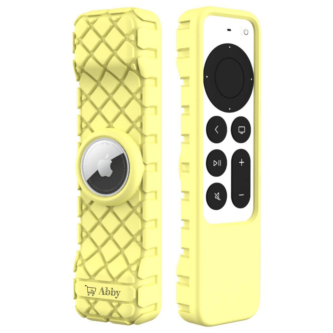 Abby's™ Anti-Lost Case for AirTag, Siri Apple TV 4K HD Remote Control (2nd Gen - 2021)