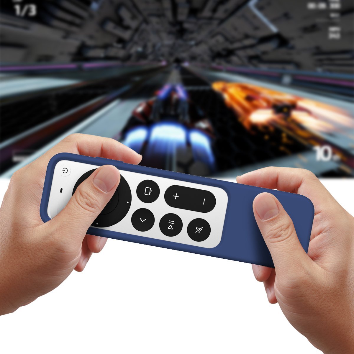 Abby's™ Anti-Lost Case for AirTag, Siri Apple TV 4K HD Remote Control (2nd Gen - 2021)