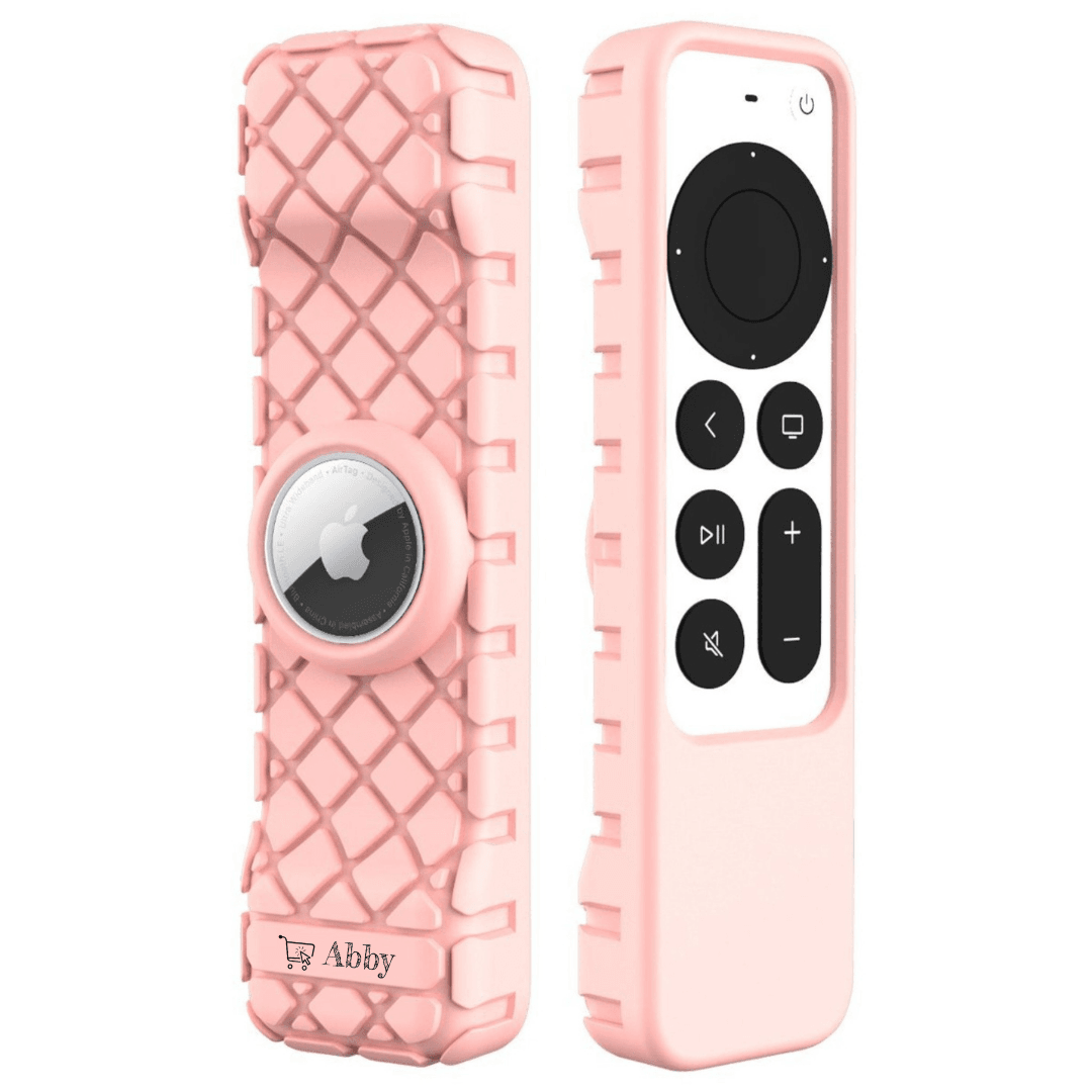 Abby's™ Anti-Lost Case for AirTag, Siri Apple TV 4K HD Remote Control (2nd Gen - 2021)
