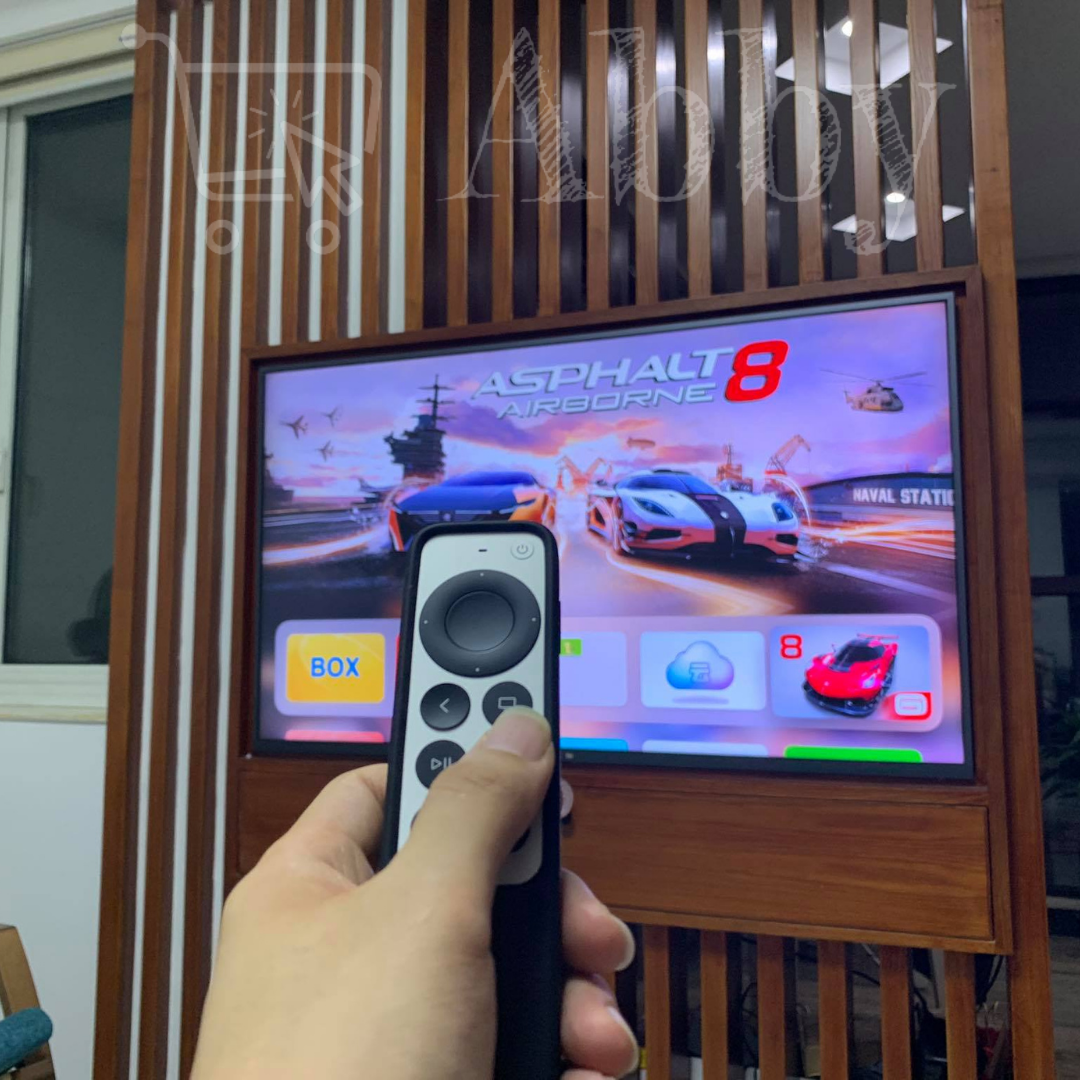 Abby's™ Anti-Lost Case for AirTag, Siri Apple TV 4K HD Remote Control (2nd Gen - 2021)