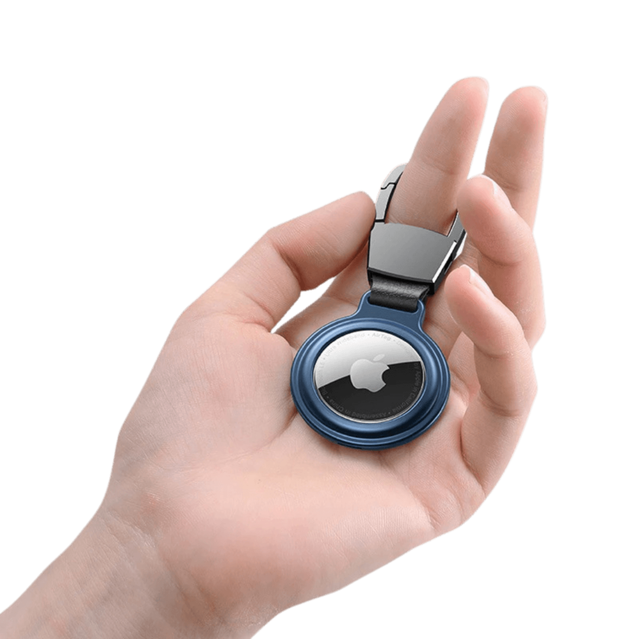 Abby's™ Keyring, Keychain for Apple AirTags Protective Case - Dog Collar