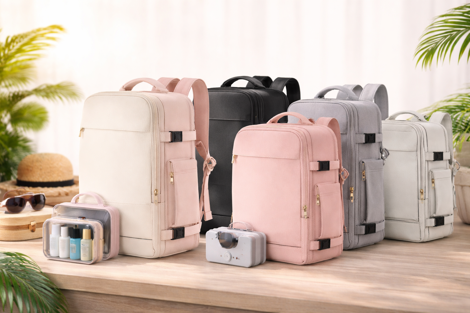 Travel backpacks collection – waterproof carry-on backpacks for work and travel