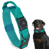 100% Waterproof Tactical AirTag Dog Collar – Durable Nylon, Integrated Holder, Adjustable for Medium & Large Dogs - Abbycart