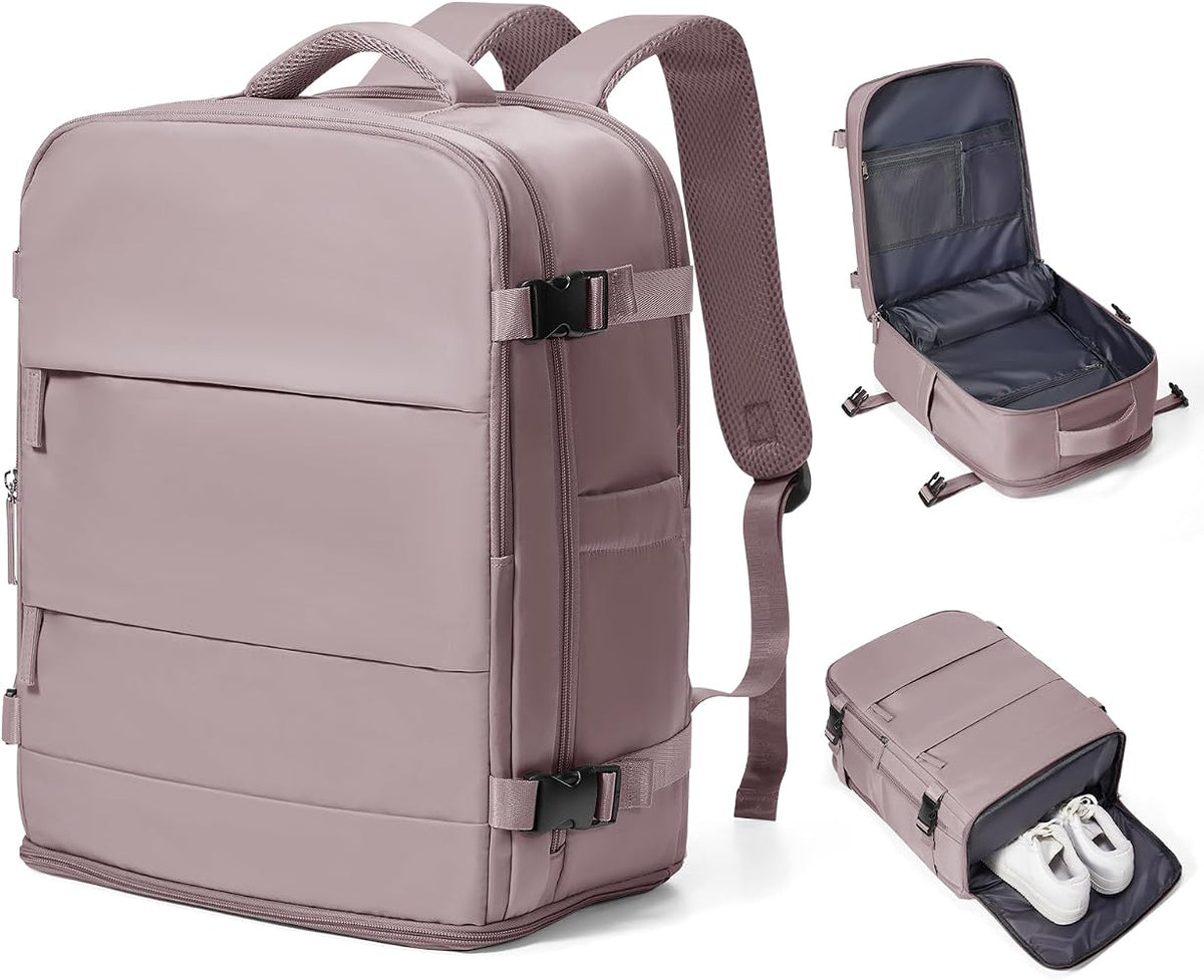 20L Travel Backpack for Women & Men – 15.6" Laptop Carry-On Bag