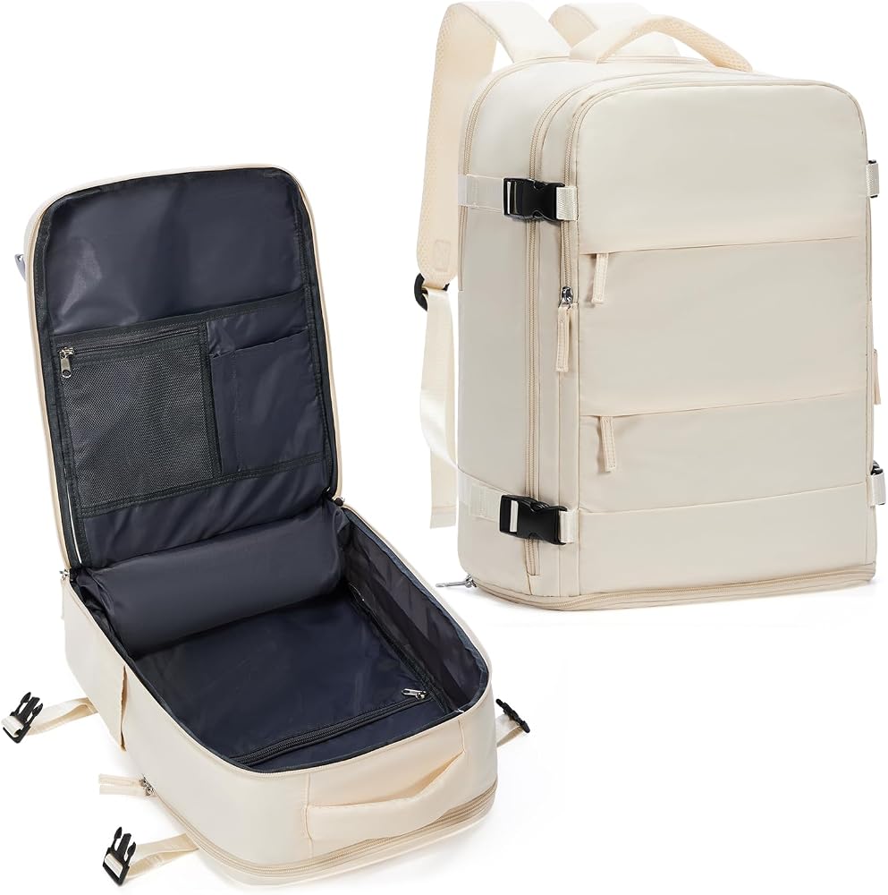 25L Travel Backpack with Laptop & Shoe Compartment – Water Resistant