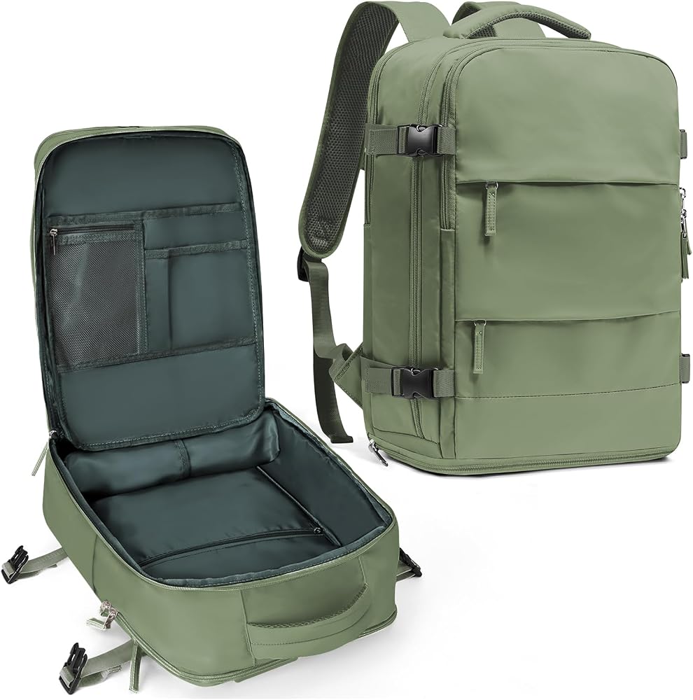 25L Travel Backpack with Laptop & Shoe Compartment – Water Resistant