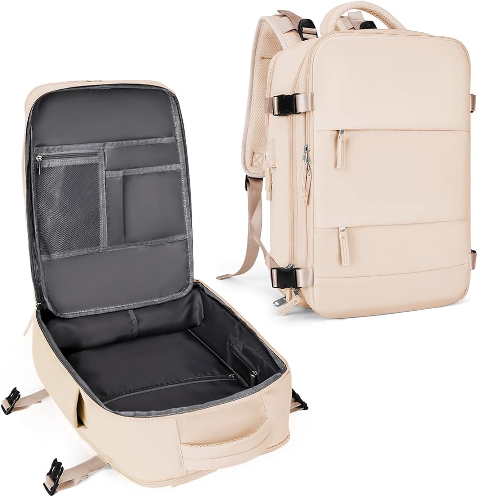 25L Travel Backpack with Laptop & Shoe Compartment – Water Resistant