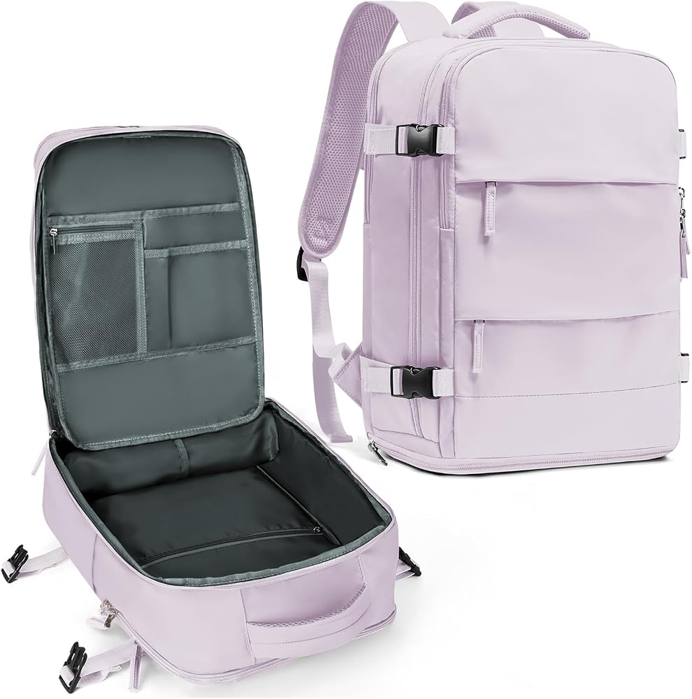 25L Travel Backpack with Laptop & Shoe Compartment – Water Resistant