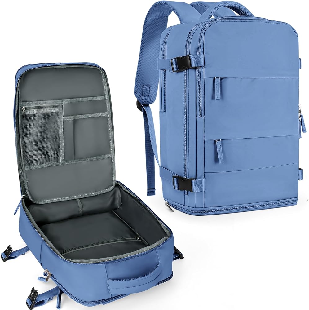 25L Travel Backpack with Laptop & Shoe Compartment – Water Resistant