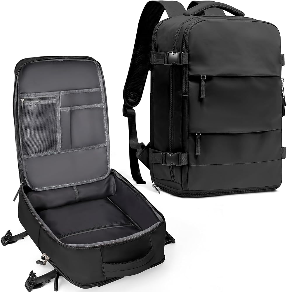 25L Travel Backpack with Laptop & Shoe Compartment – Water Resistant