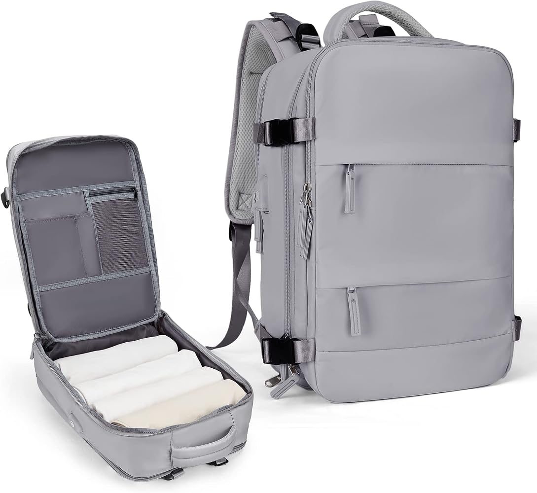 25L Travel Backpack with Laptop & Shoe Compartment – Water Resistant