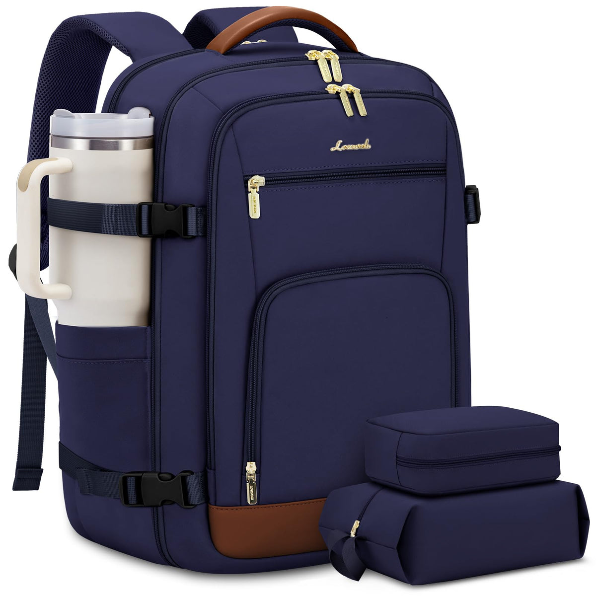 40L & 50L Travel Backpack for Women – TSA Carry-On Laptop Bag