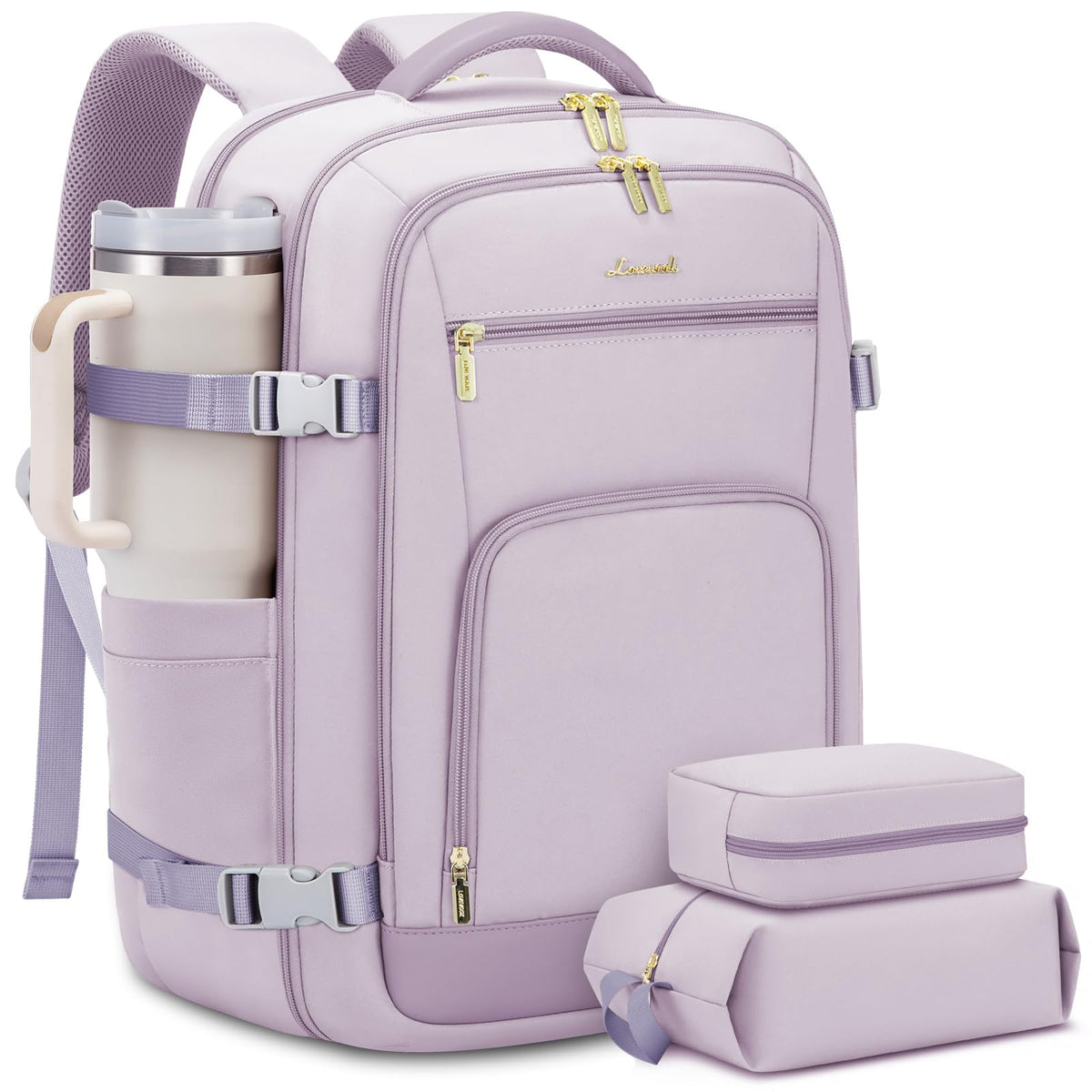 40L & 50L Travel Backpack for Women – TSA Carry-On Laptop Bag