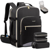 40L Travel Backpack Carry On with Packing Cubes, 17" Laptop