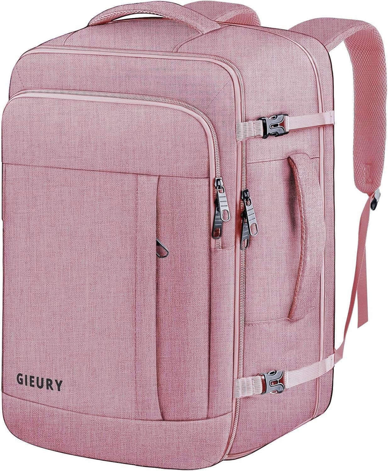 50L Carry On Travel Backpack TSA Approved Expandable Laptop Bag