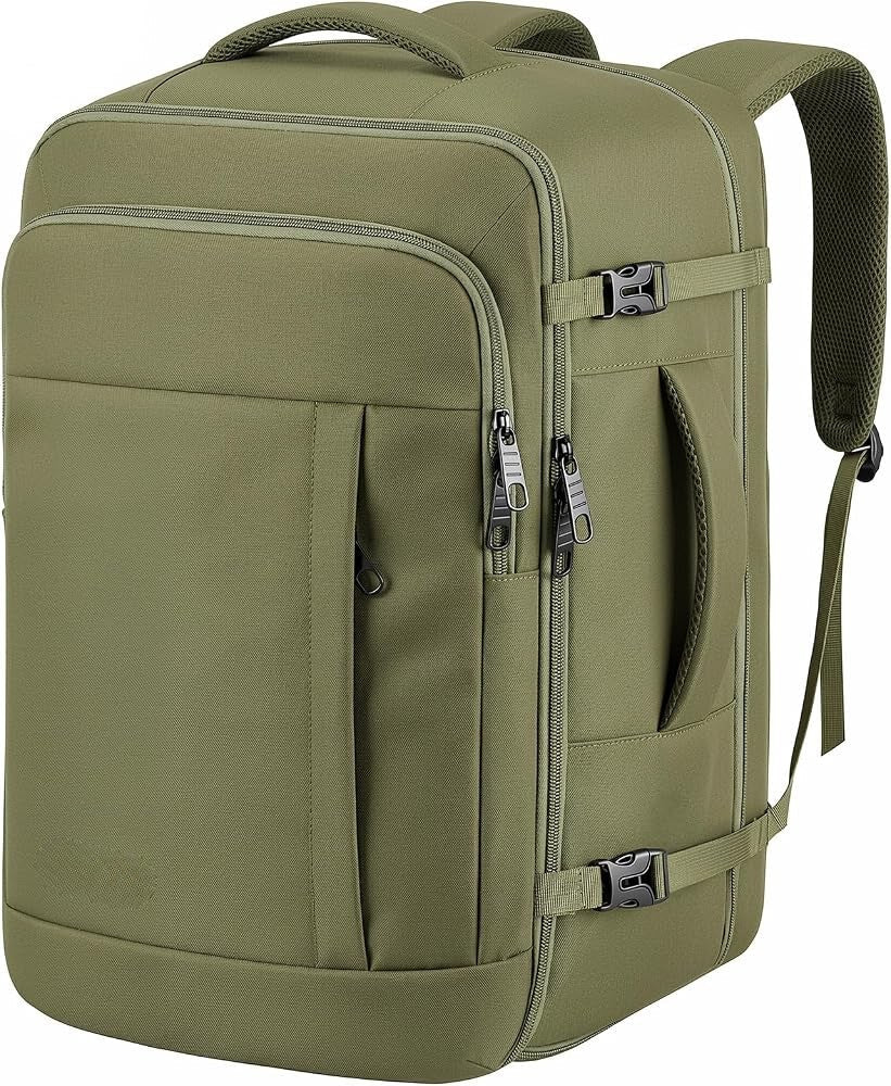 55L Carry On Travel Backpack TSA Approved Expandable Laptop Bag