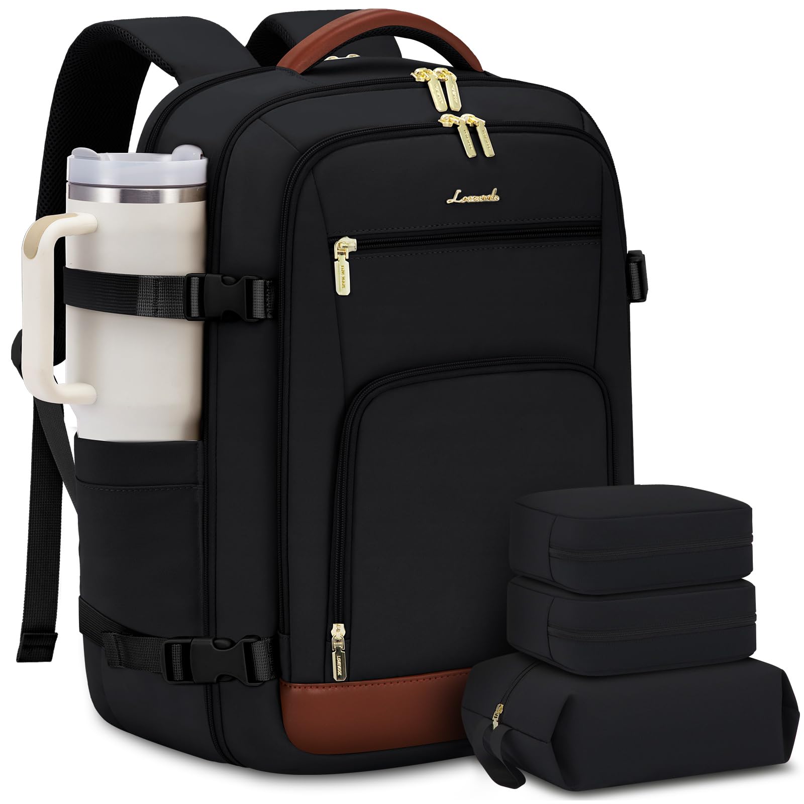 40L & 50L Travel Backpack for Women – TSA Carry-On Laptop Bag