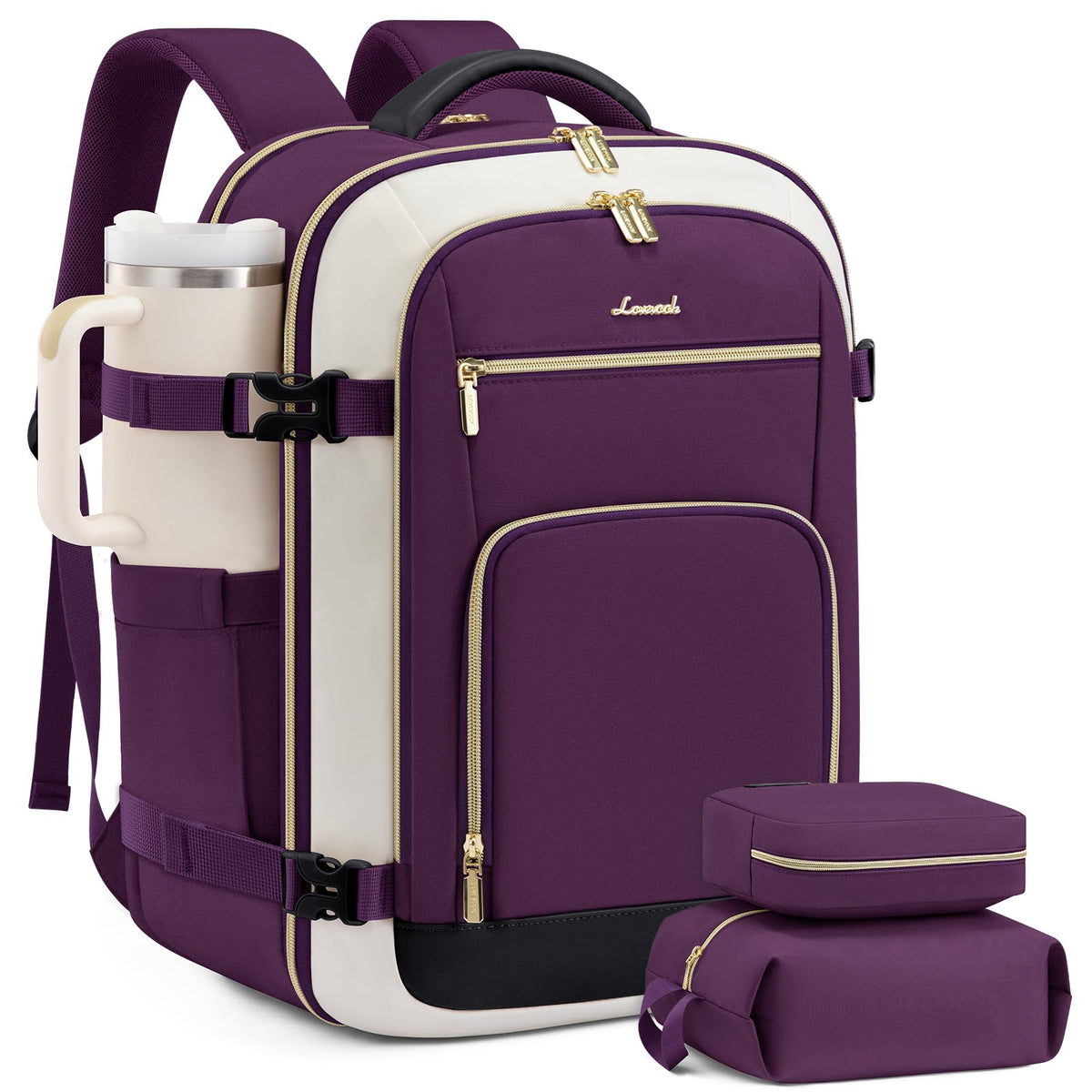 40L & 50L Travel Backpack for Women – TSA Carry-On Laptop Bag