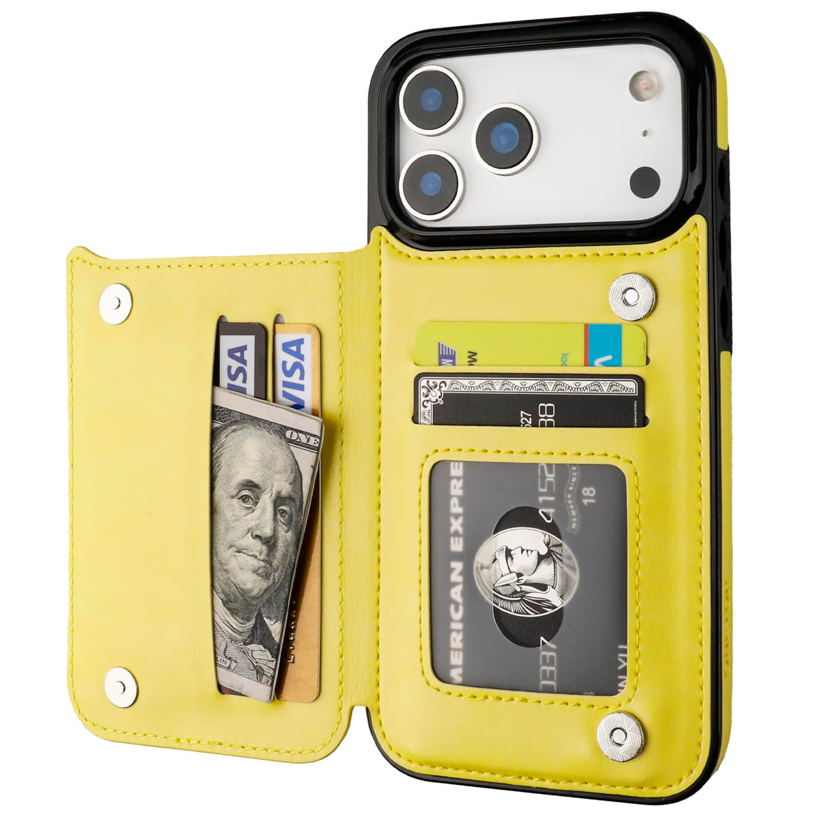 iPhone 18 Pro Max & 17 Pro Max Wallet Case with Card Holder