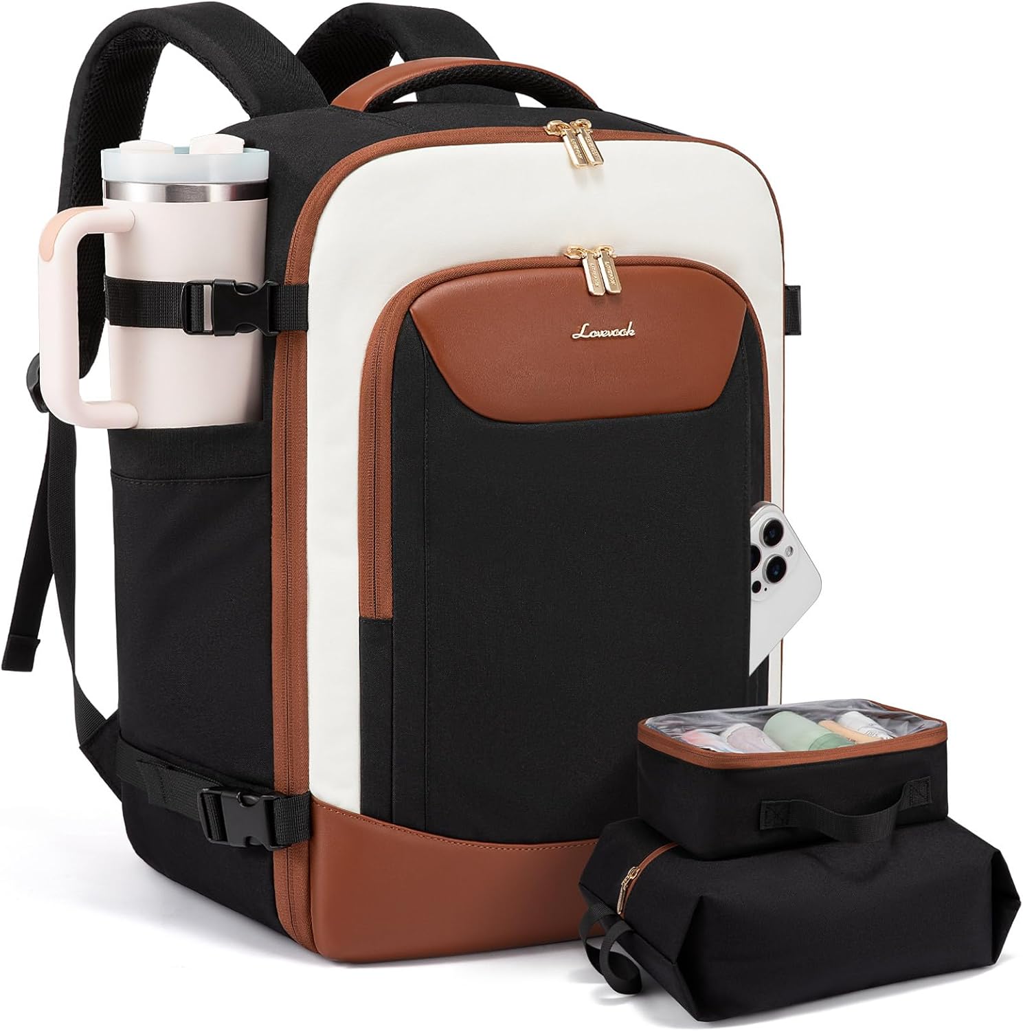 40L Airline Approved Travel Backpack Waterproof Carry On Bag