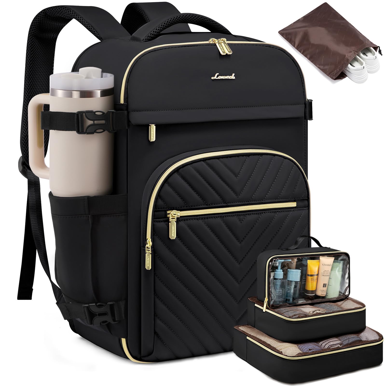 40L Airline Approved Travel Backpack Waterproof Carry On Bag