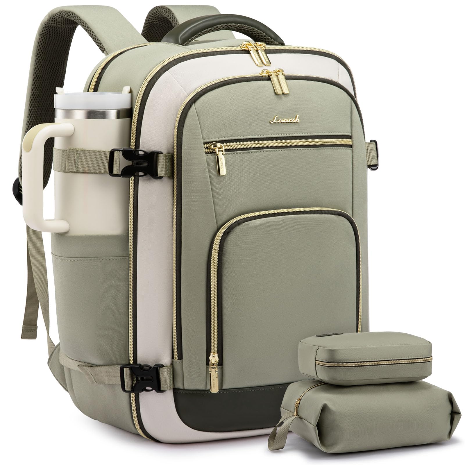 40L & 50L Travel Backpack for Women – TSA Carry-On Laptop Bag