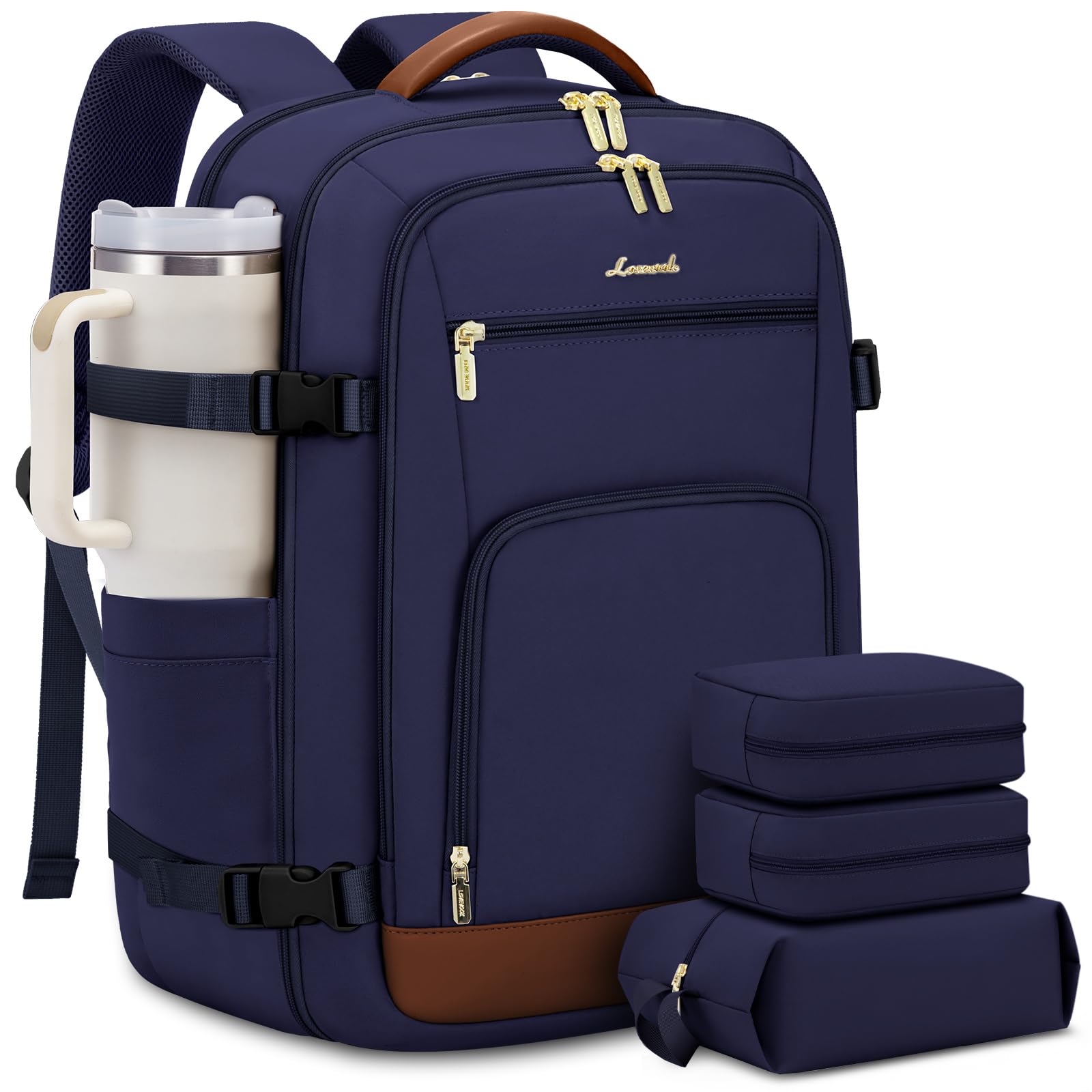 40L & 50L Travel Backpack for Women – TSA Carry-On Laptop Bag