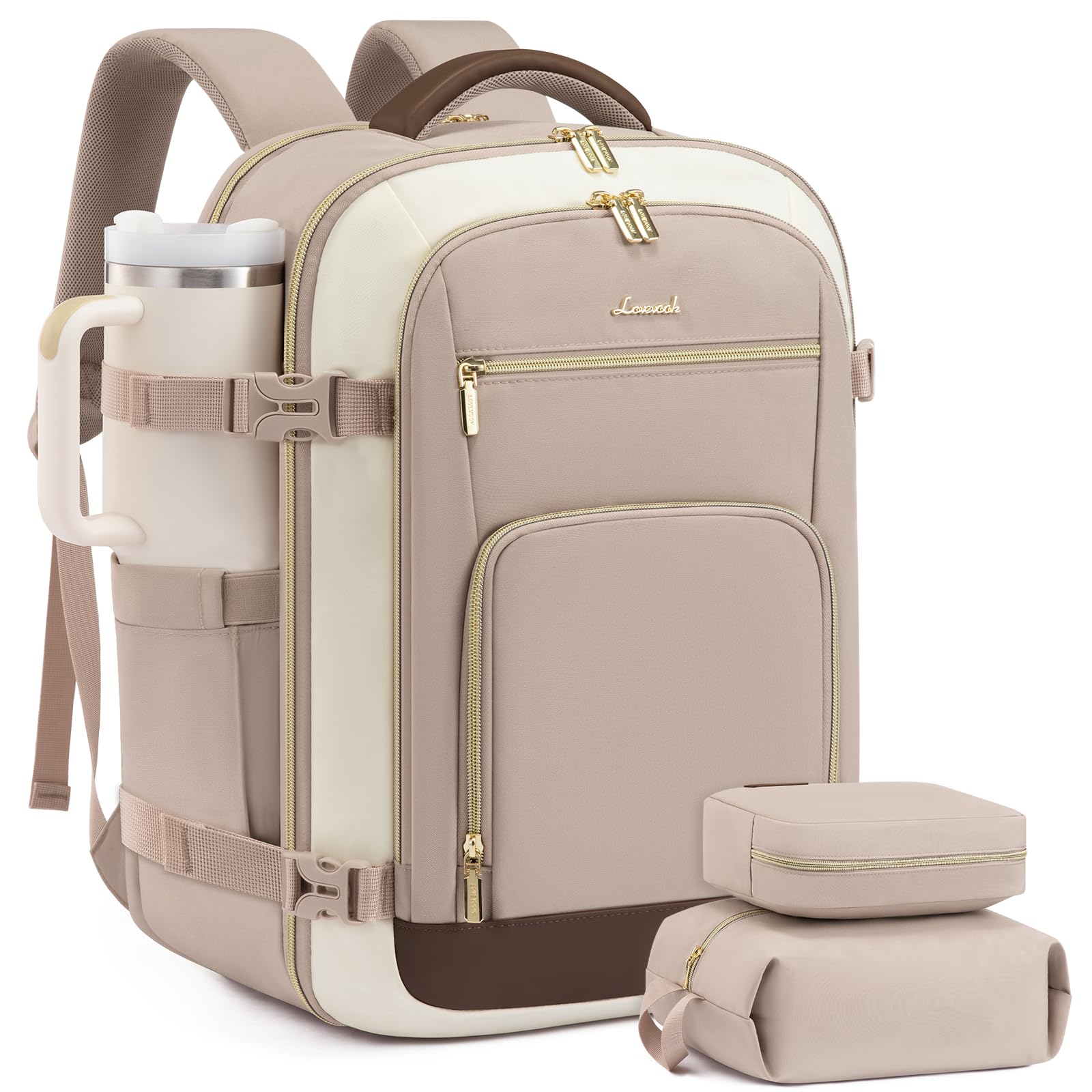 40L & 50L Travel Backpack for Women – TSA Carry-On Laptop Bag