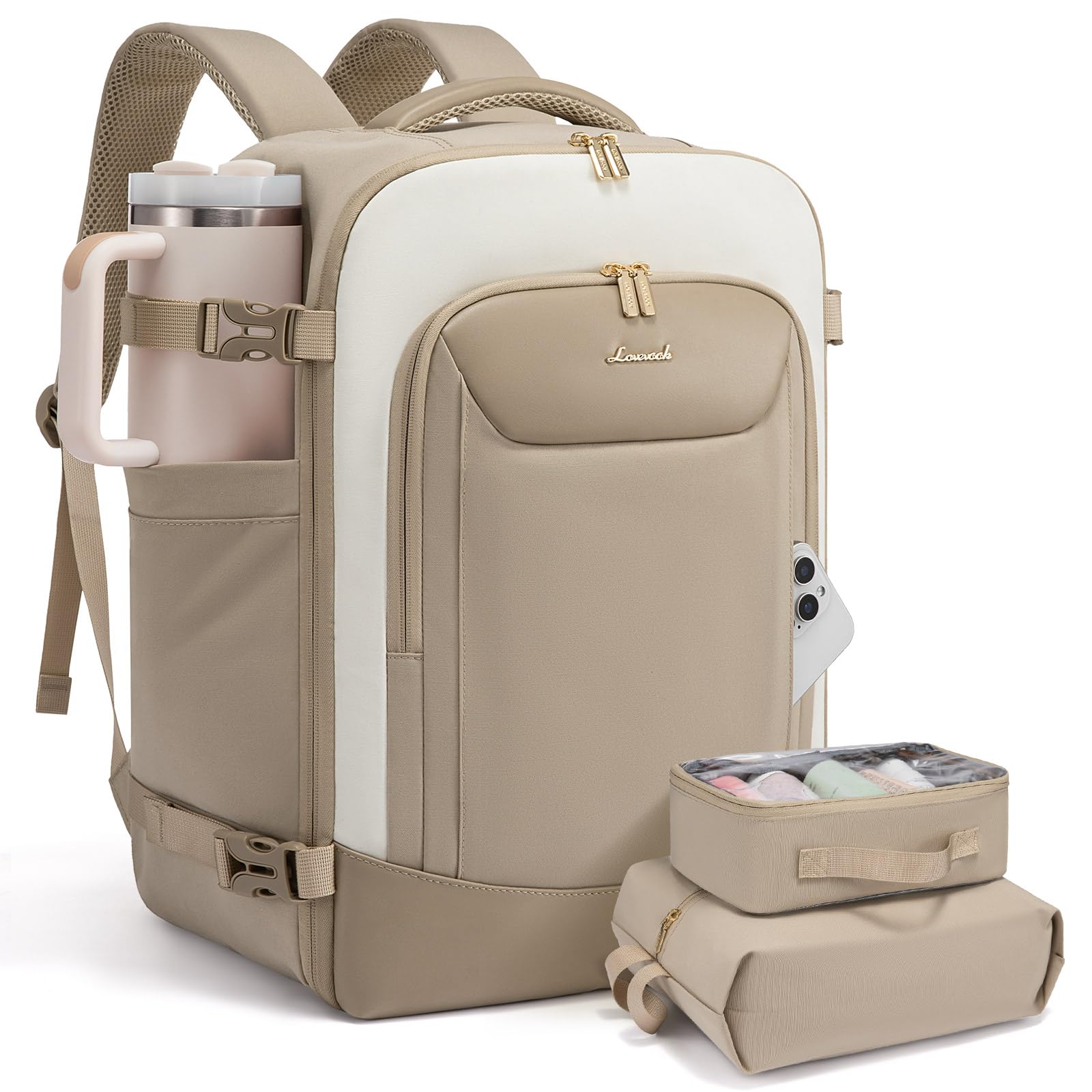 40L Airline Approved Travel Backpack Waterproof Carry On Bag
