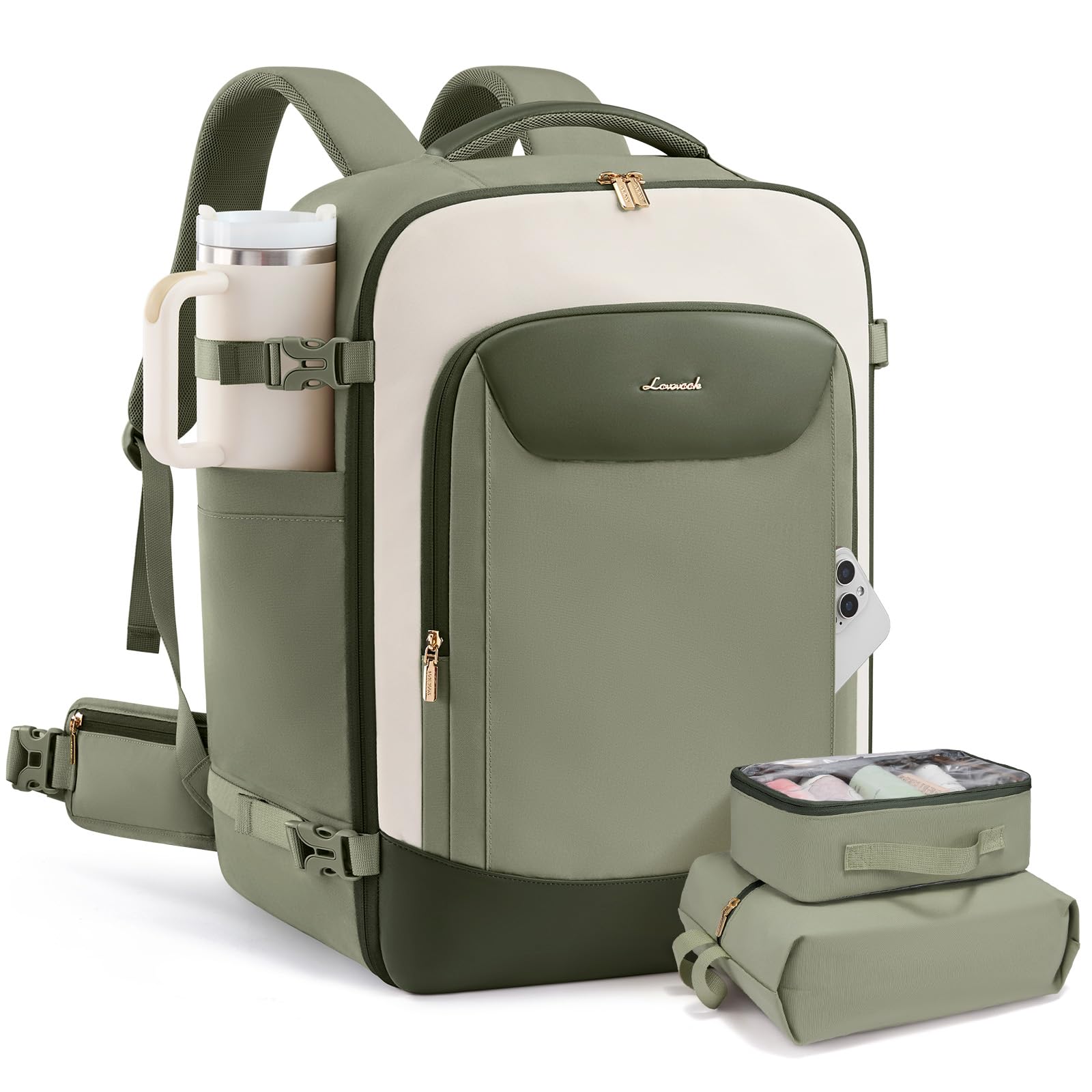 40L Airline Approved Travel Backpack Waterproof Carry On Bag