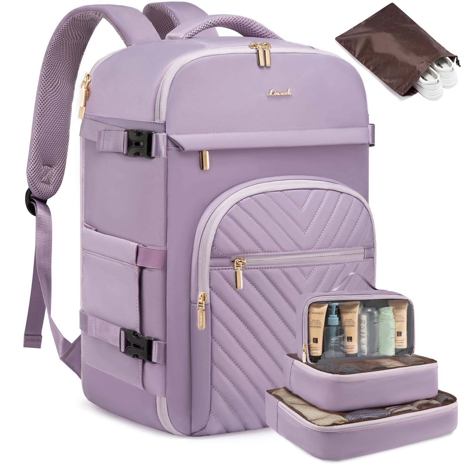 40L Airline Approved Travel Backpack Waterproof Carry On Bag