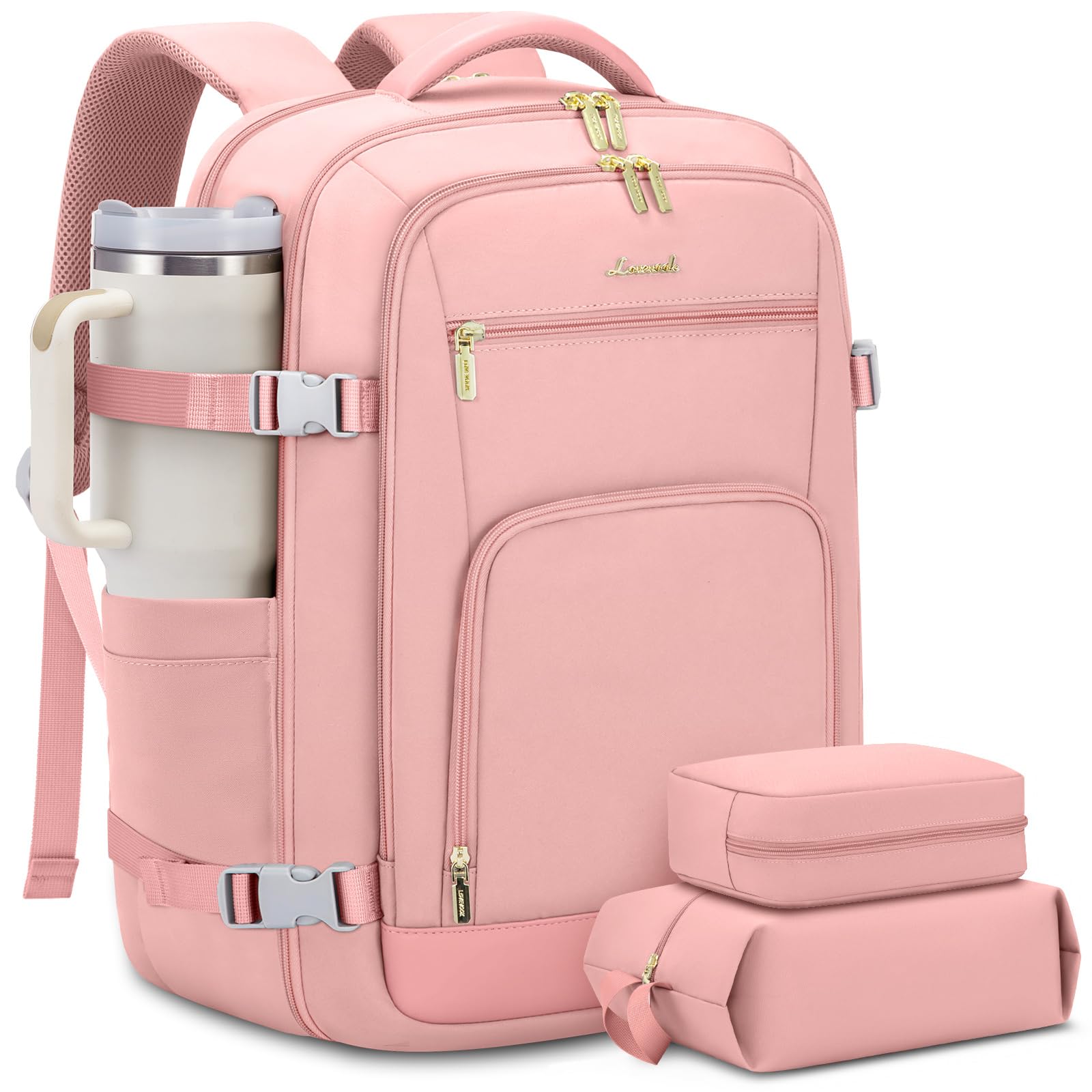 40L & 50L Travel Backpack for Women – TSA Carry-On Laptop Bag