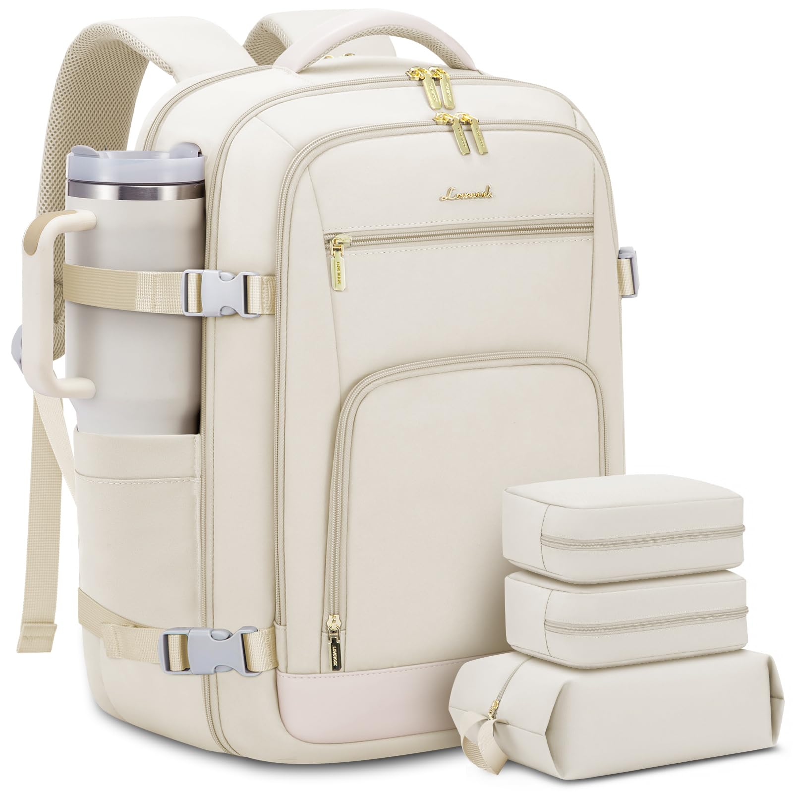 40L & 50L Travel Backpack for Women – TSA Carry-On Laptop Bag