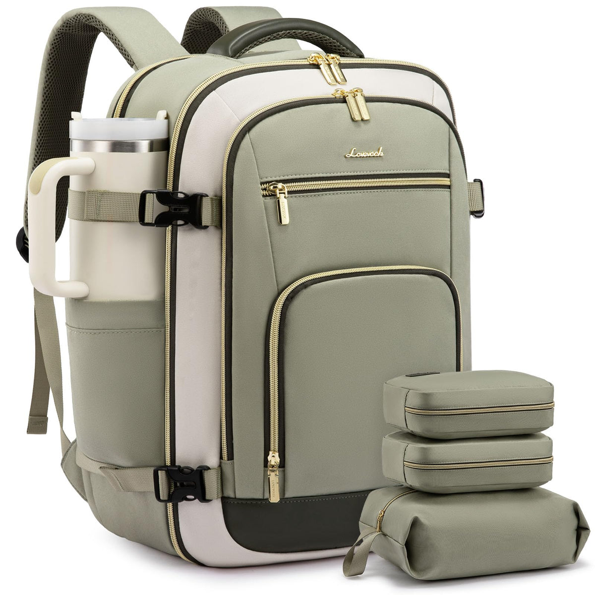 40L & 50L Travel Backpack for Women – TSA Carry-On Laptop Bag