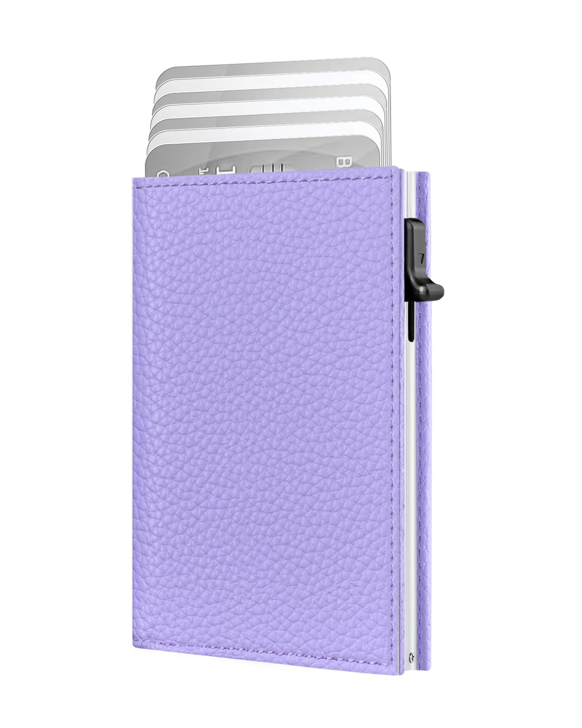 Men's & Women's Slim RFID Blocking Wallet with Pop Up Card Holder Aluminum Case