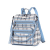 Women’s Leather Backpack & Shoulder Bag – Casual Zipper Purse