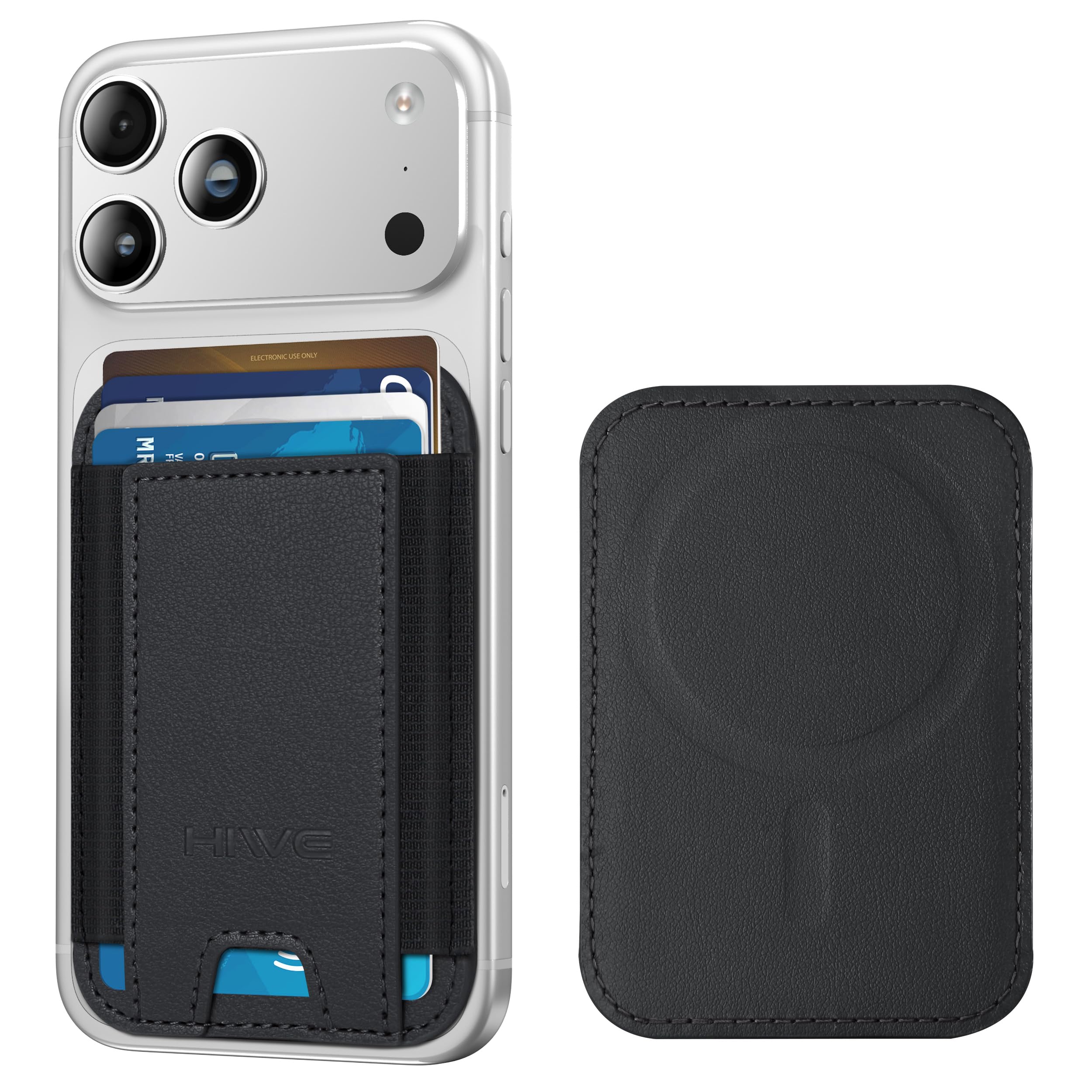 MagSafe Wallet for iPhone RFID Blocking Magnetic Card Holder Slim
