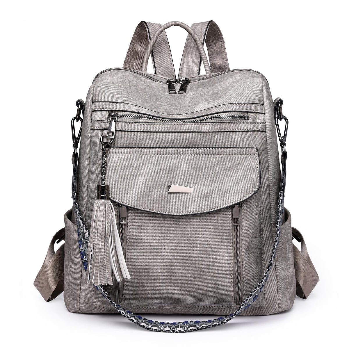 Backpack Purse for Women – Convertible Vegan Leather Shoulder Bag, Anti-Theft
