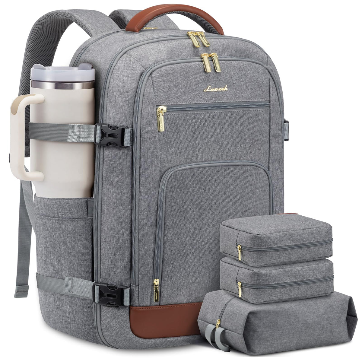 40L & 50L Travel Backpack for Women – TSA Carry-On Laptop Bag