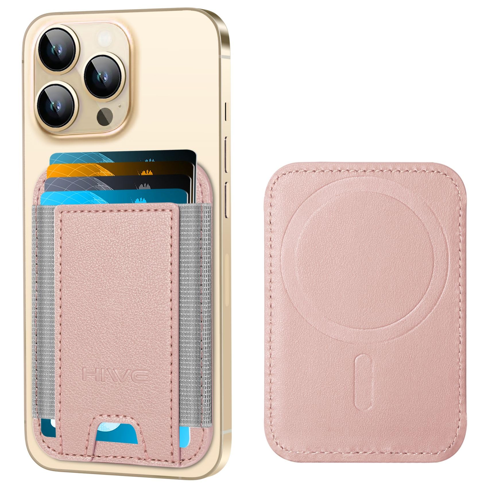 MagSafe Wallet for iPhone RFID Blocking Magnetic Card Holder Slim
