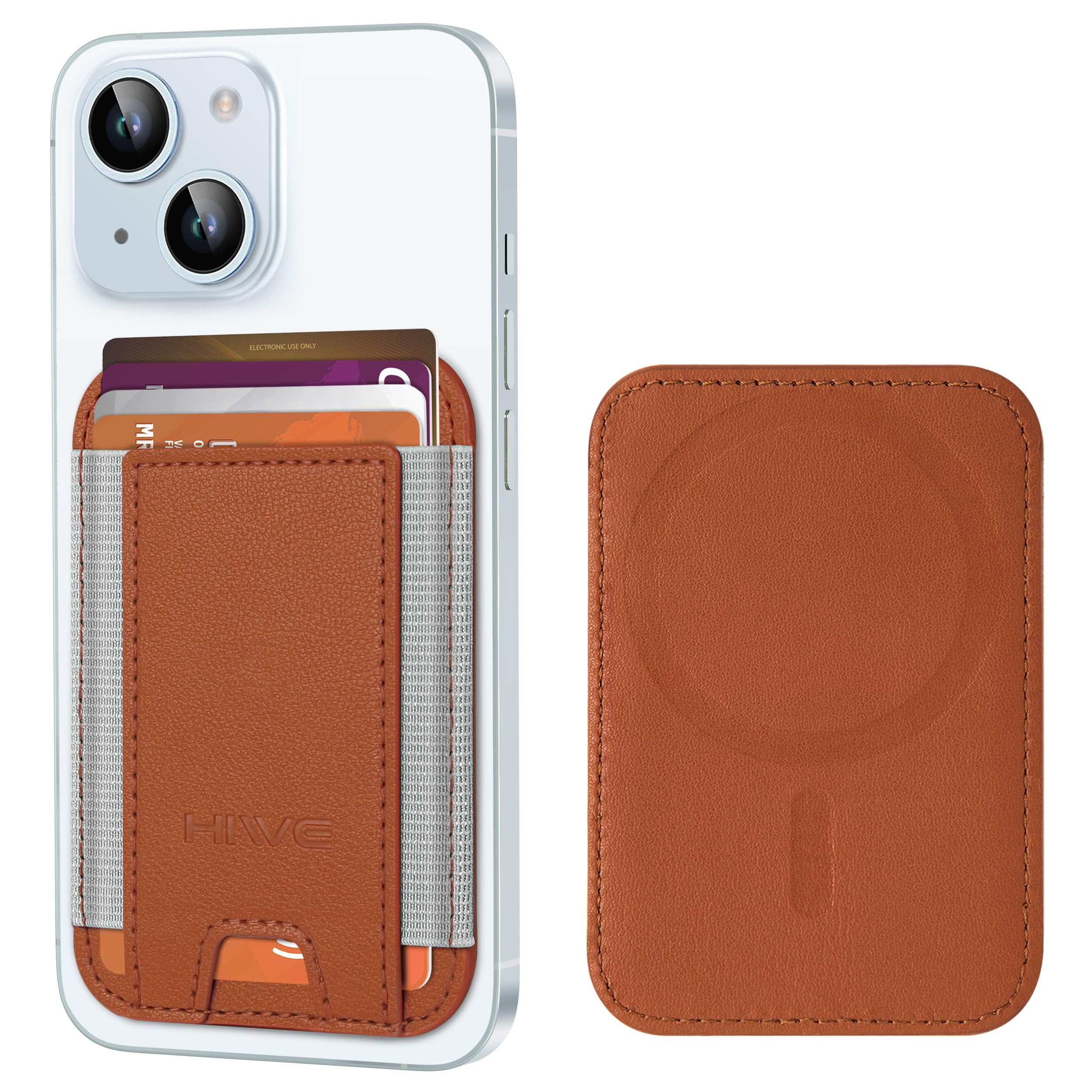 MagSafe Wallet with RFID Blocking – Slim Vegan Leather Card Holder