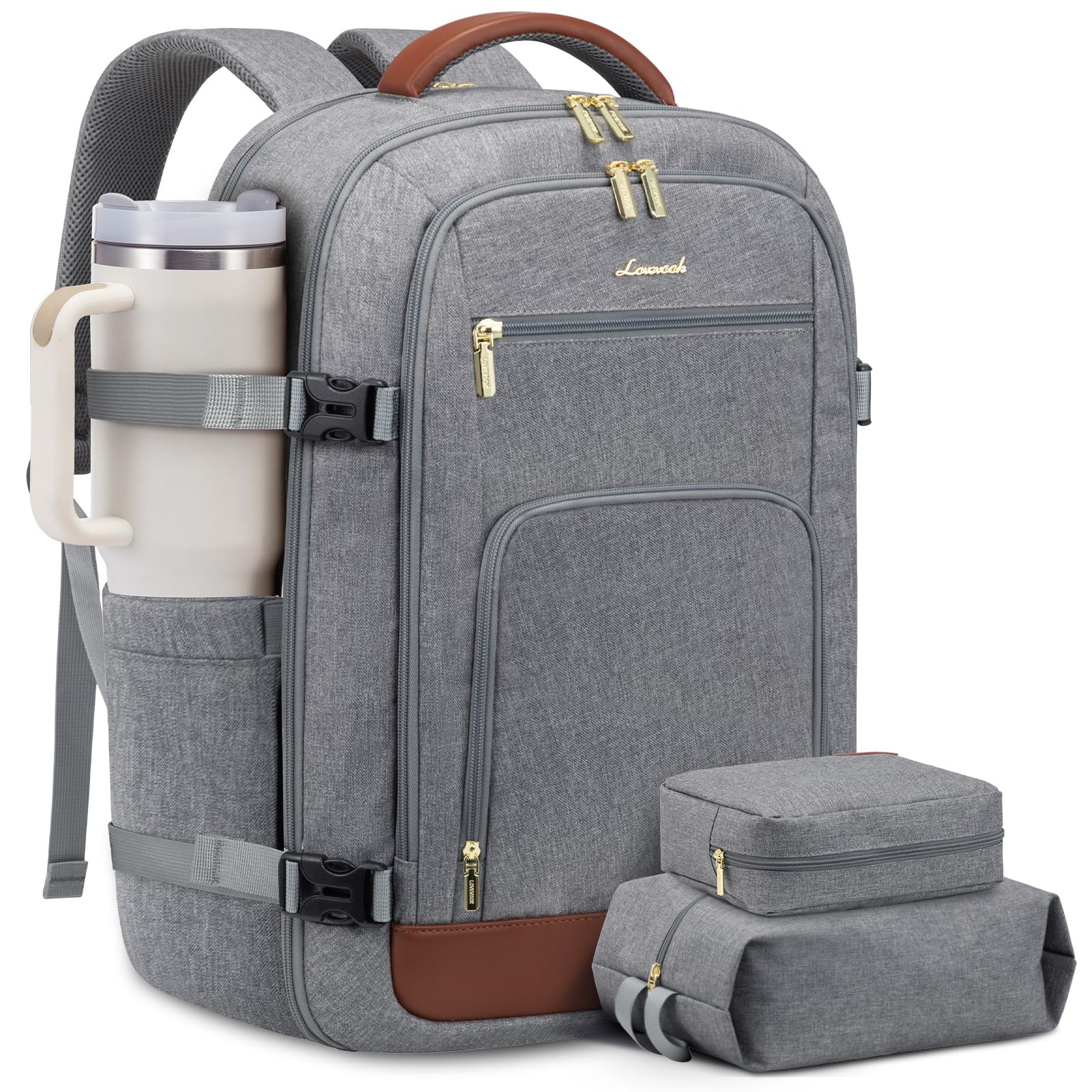 40L & 50L Travel Backpack for Women – TSA Carry-On Laptop Bag