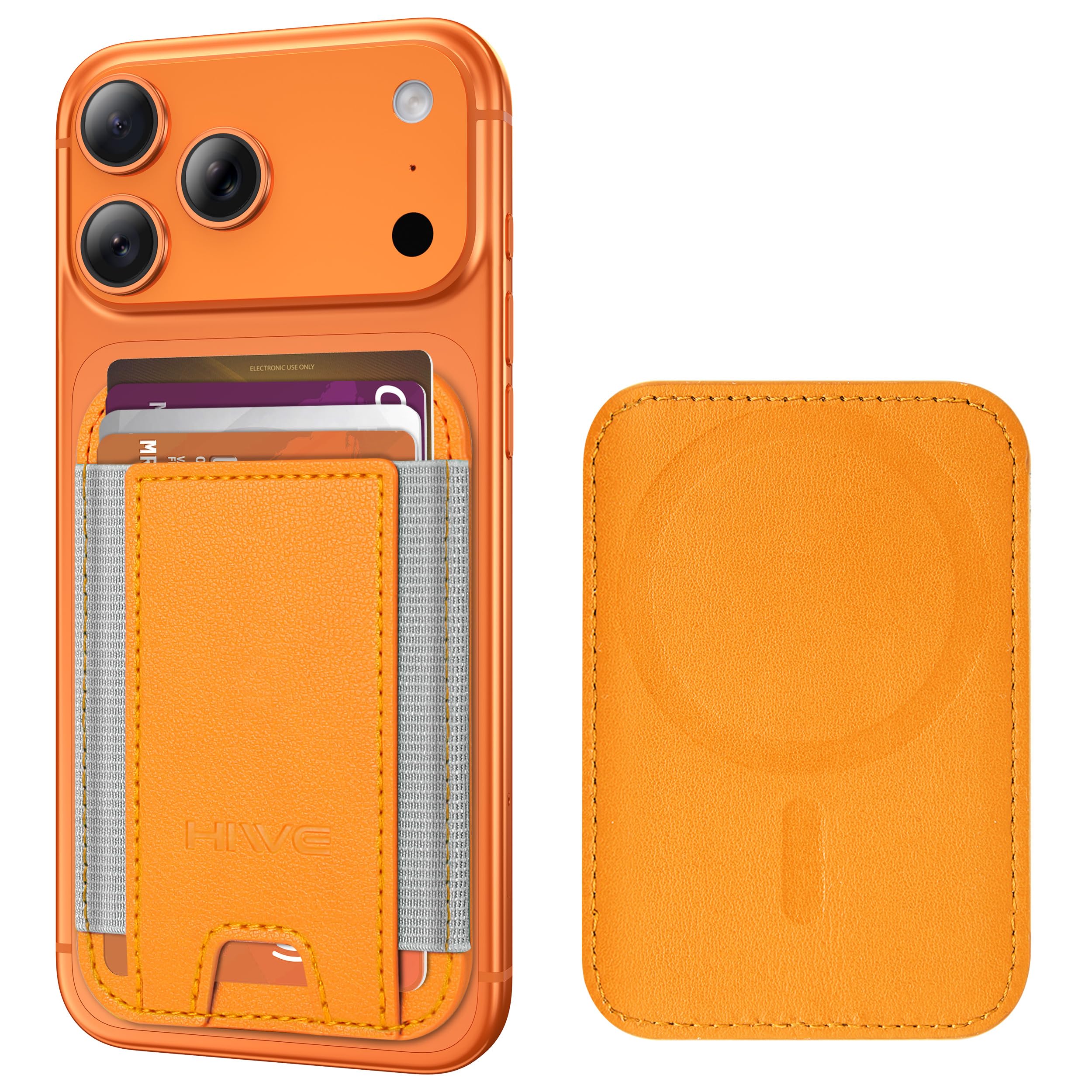 MagSafe Wallet for iPhone RFID Blocking Magnetic Card Holder Slim