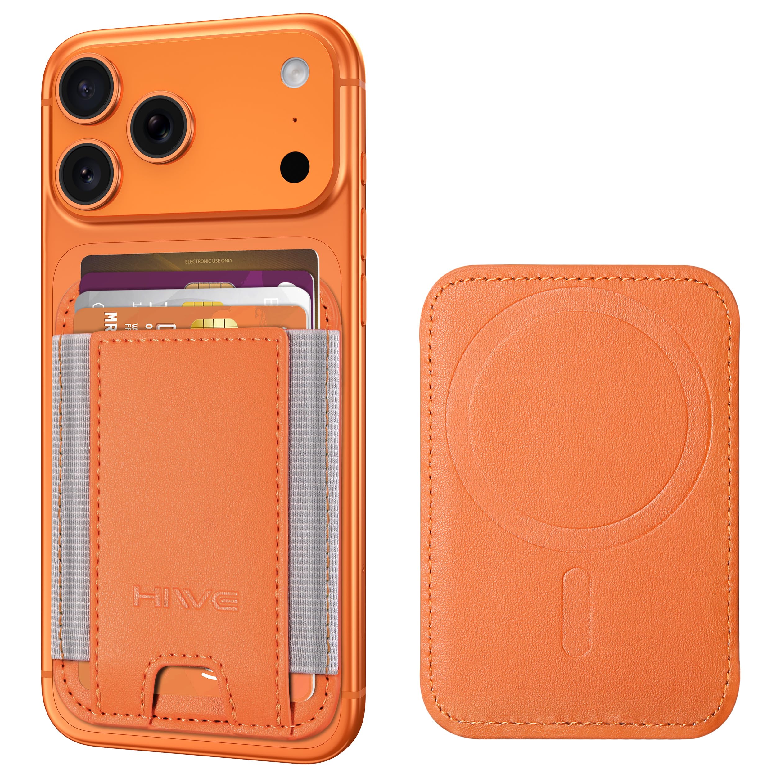 MagSafe Wallet for iPhone RFID Blocking Magnetic Card Holder Slim