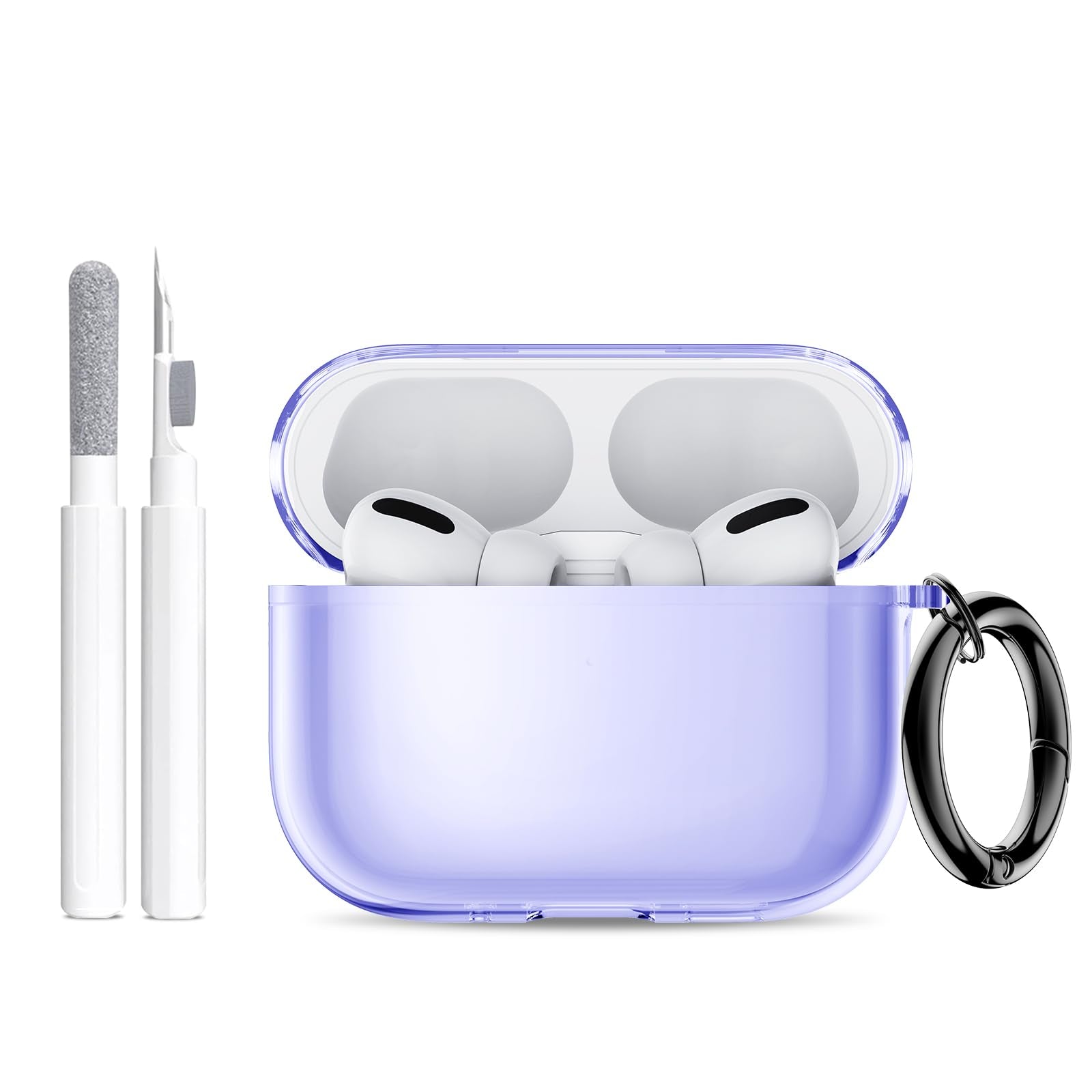 AirPods Pro 3 Case Shockproof Cover with Stand & Keychain