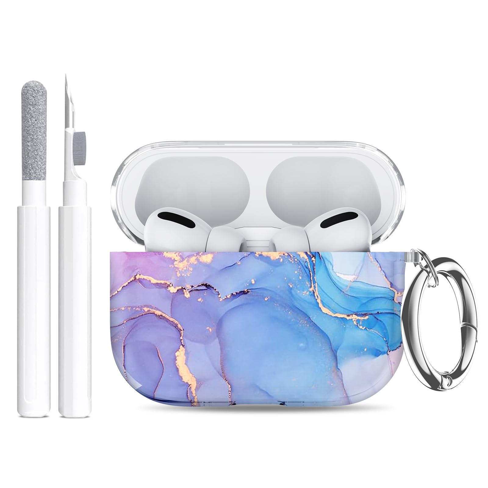 AirPods Pro 3 Case Shockproof Cover with Stand & Keychain