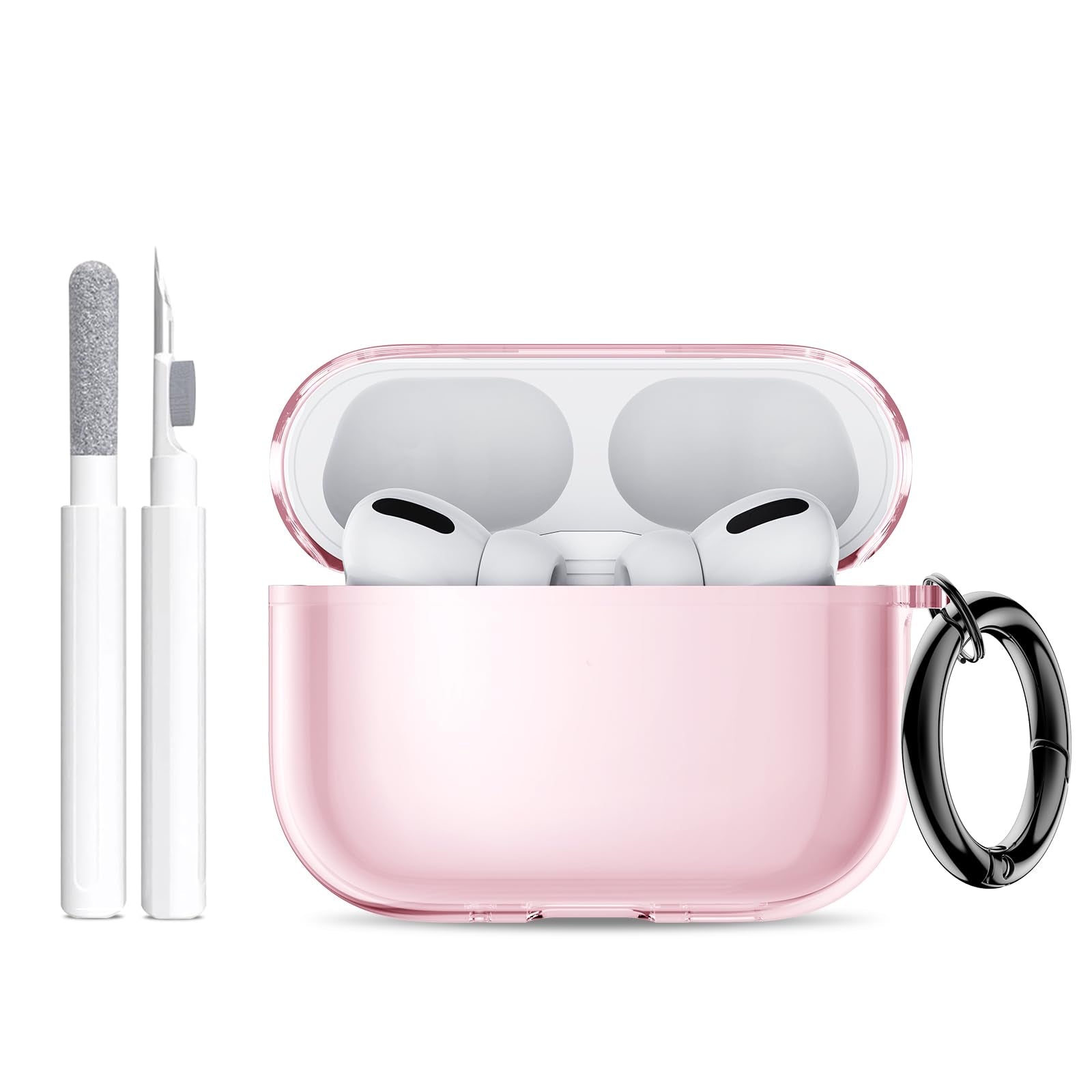 AirPods Pro 3 Case Shockproof Cover with Stand & Keychain