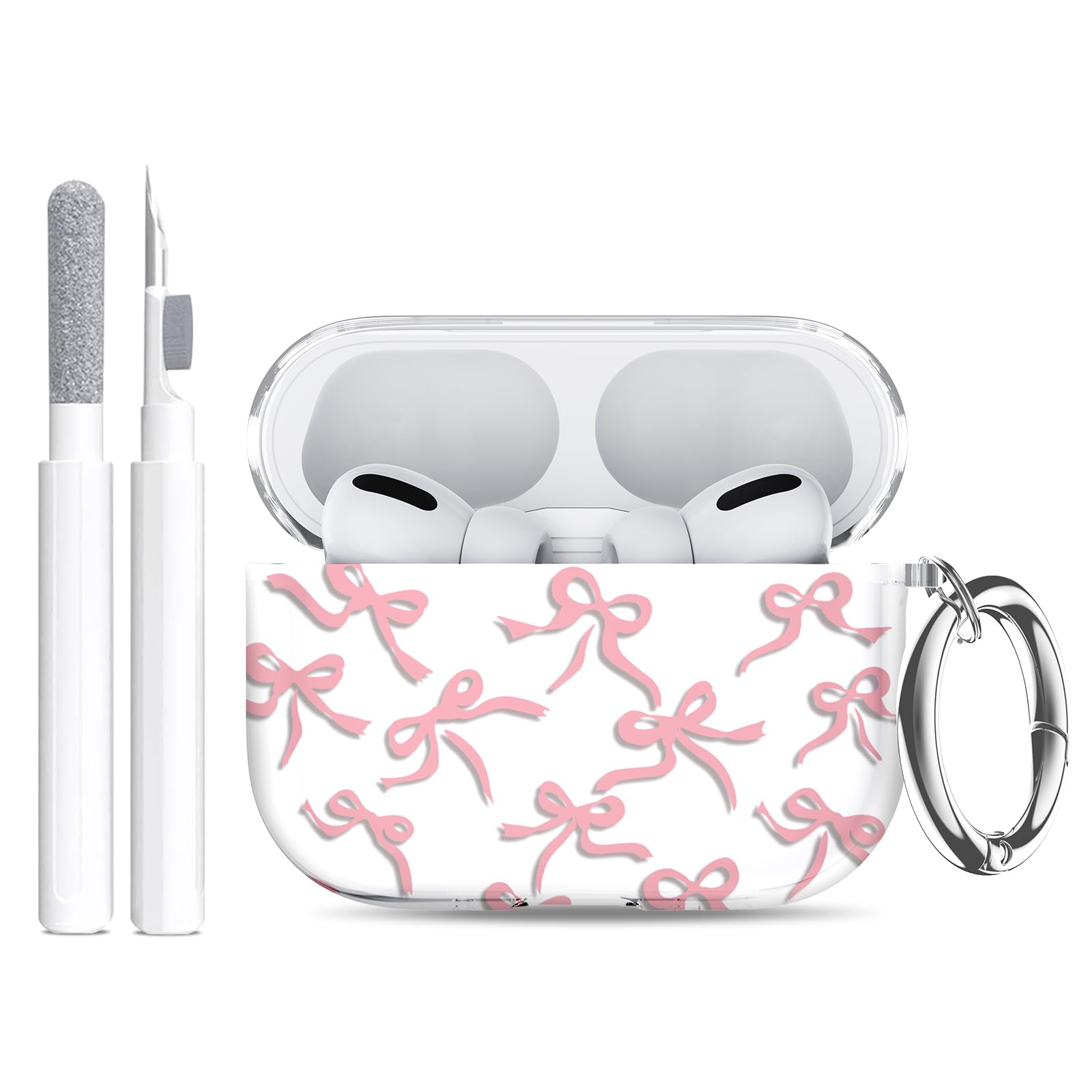 AirPods Pro 3 Case Shockproof Cover with Stand & Keychain