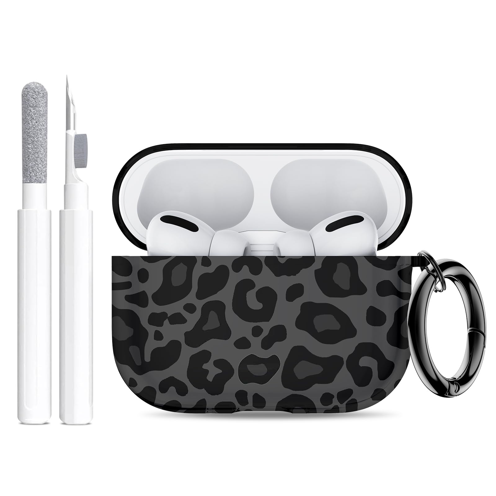 AirPods Pro 3 Case Shockproof Cover with Stand & Keychain