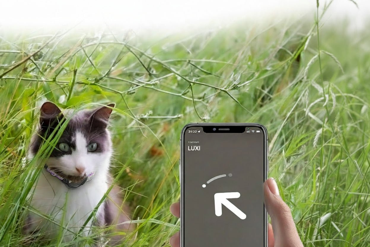 AirTag Cat Collar with Breakaway Buckle, Reflective Safety GPS Tracker